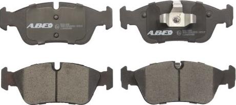 ABE C1B022ABE - Brake Pad Set, disc brake autospares.lv