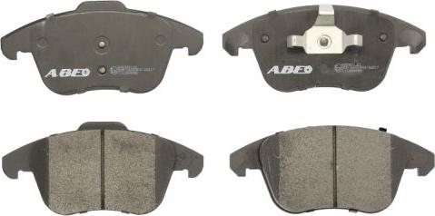 ABE C1C058ABE - Brake Pad Set, disc brake autospares.lv
