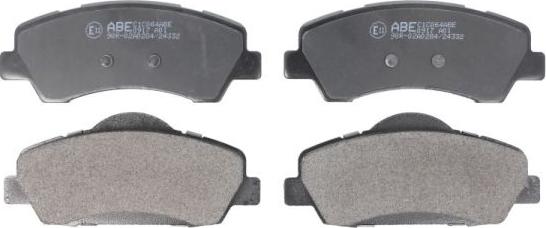 ABE C1C064ABE - Brake Pad Set, disc brake autospares.lv