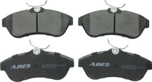 ABE C1C063ABE - Brake Pad Set, disc brake autospares.lv