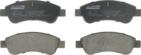 ABE C1C000ABE - Brake Pad Set, disc brake autospares.lv