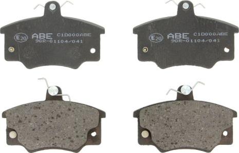 ABE C1D000ABE - Brake Pad Set, disc brake autospares.lv