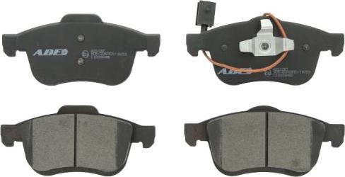 ABE C1D036ABE - Brake Pad Set, disc brake autospares.lv