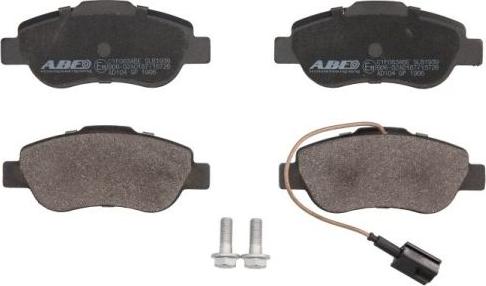 ABE C1F063ABE - Brake Pad Set, disc brake autospares.lv