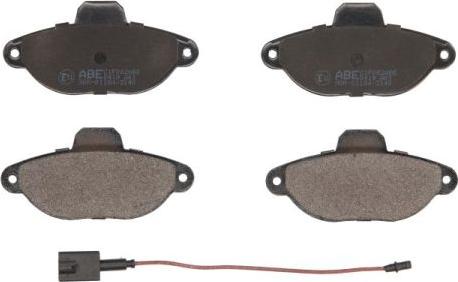 ABE C1F062ABE - Brake Pad Set, disc brake autospares.lv