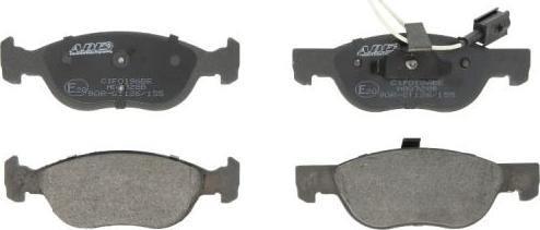 ABE C1F019ABE - Brake Pad Set, disc brake autospares.lv