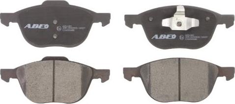 ABE C1G055ABE - Brake Pad Set, disc brake autospares.lv