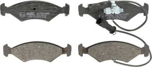 ABE C1G003ABE - Brake Pad Set, disc brake autospares.lv