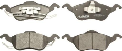 ABE C1G033ABE - Brake Pad Set, disc brake autospares.lv