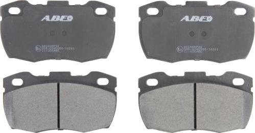 ABE C1I006ABE - Brake Pad Set, disc brake autospares.lv
