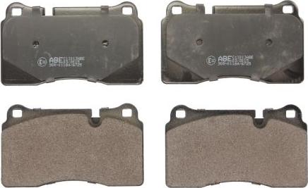 ABE C1I013ABE - Brake Pad Set, disc brake autospares.lv