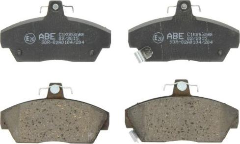 ABE C1K003ABE - Brake Pad Set, disc brake autospares.lv