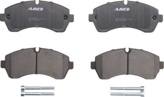 ABE C1M047ABE - Brake Pad Set, disc brake autospares.lv