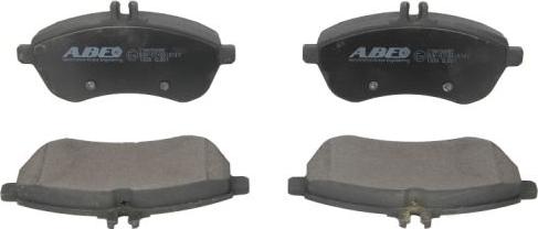 ABE C1M056ABE - Brake Pad Set, disc brake autospares.lv