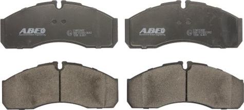 ABE C1M053ABE - Brake Pad Set, disc brake autospares.lv