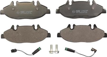 ABE C1M037ABE - Brake Pad Set, disc brake autospares.lv
