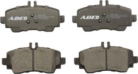 ABE C1M022ABE - Brake Pad Set, disc brake autospares.lv