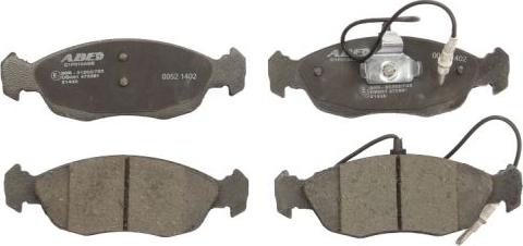 ABE C1P019ABE - Brake Pad Set, disc brake autospares.lv