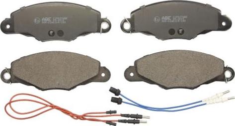 ABE C1P027ABE - Brake Pad Set, disc brake autospares.lv