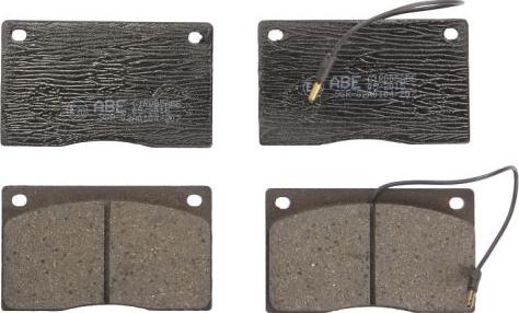 ABE C1R005ABE - Brake Pad Set, disc brake autospares.lv