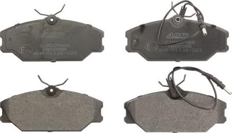 ABE C1R007ABE - Brake Pad Set, disc brake autospares.lv