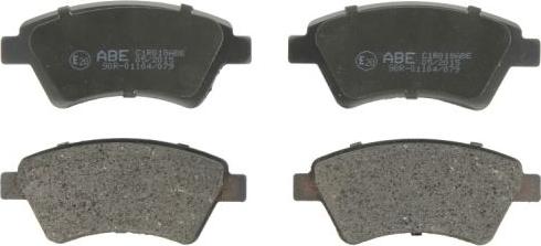 ABE C1R018ABE - Brake Pad Set, disc brake autospares.lv
