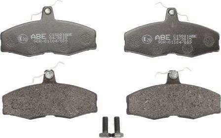 ABE C1S001ABE - Brake Pad Set, disc brake autospares.lv