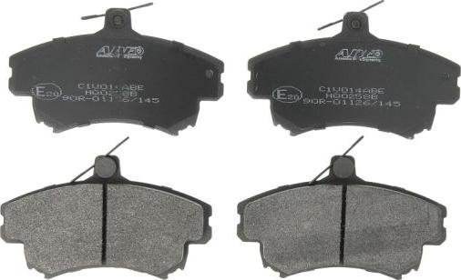 ABE C1V014ABE - Brake Pad Set, disc brake autospares.lv