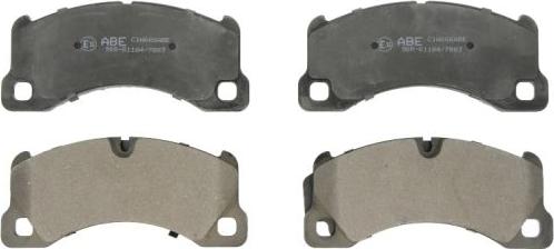 ABE C1W066ABE - Brake Pad Set, disc brake autospares.lv