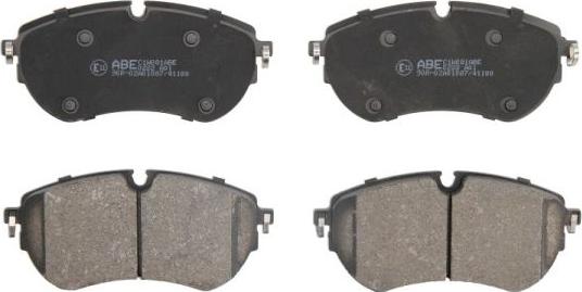 ABE C1W081ABE - Brake Pad Set, disc brake autospares.lv