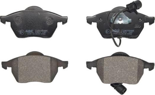 ABE C1W025ABE - Brake Pad Set, disc brake autospares.lv