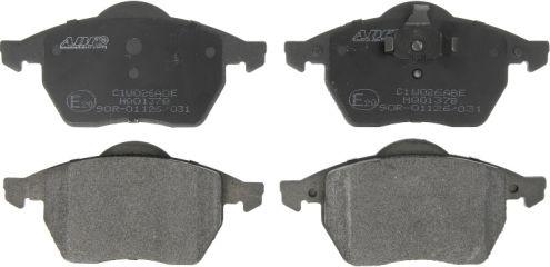 ABE C1W026ABE - Brake Pad Set, disc brake autospares.lv