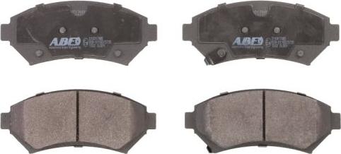 ABE C1X017ABE - Brake Pad Set, disc brake autospares.lv