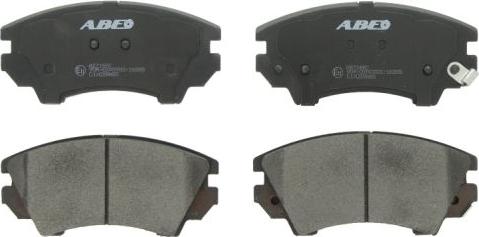 ABE C1X039ABE - Brake Pad Set, disc brake autospares.lv