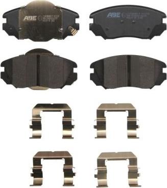 ABE C1X038ABE-P - Brake Pad Set, disc brake autospares.lv