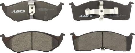 ABE C1Y004ABE - Brake Pad Set, disc brake autospares.lv