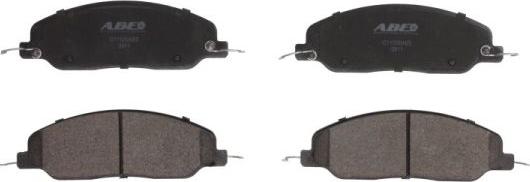 ABE C1Y030ABE - Brake Pad Set, disc brake autospares.lv