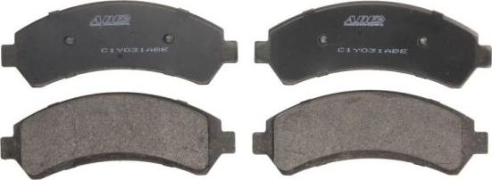 ABE C1Y031ABE - Brake Pad Set, disc brake autospares.lv