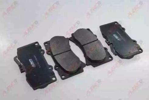 ABE C1Y033ABE - Brake Pad Set, disc brake autospares.lv