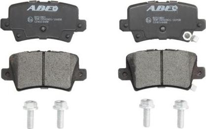 ABE C24014ABE - Brake Pad Set, disc brake autospares.lv