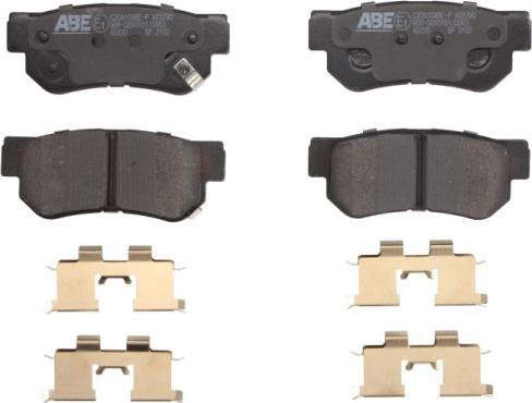 ABE C20510ABE-P - Brake Pad Set, disc brake autospares.lv