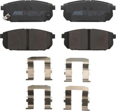 ABE C20304ABE-P - Brake Pad Set, disc brake autospares.lv