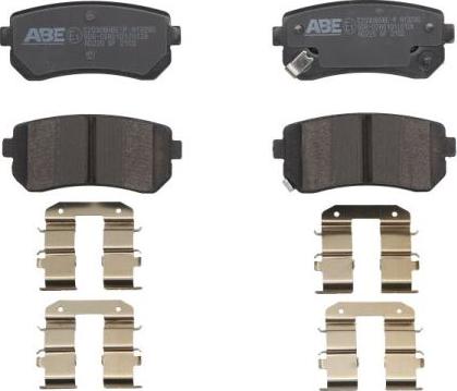 ABE C20308ABE-P - Brake Pad Set, disc brake autospares.lv