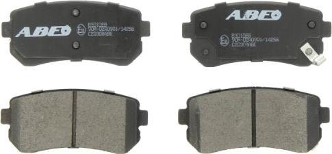 ABE C20308ABE - Brake Pad Set, disc brake autospares.lv
