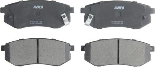 ABE C20303ABE - Brake Pad Set, disc brake autospares.lv