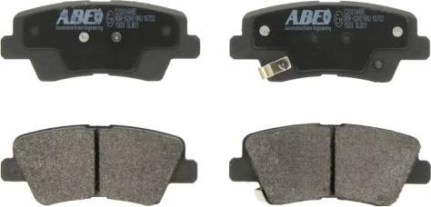 ABE C20314ABE - Brake Pad Set, disc brake autospares.lv