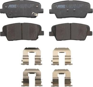 ABE C20316ABE-P - Brake Pad Set, disc brake autospares.lv