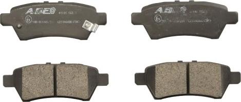 ABE C21046ABE - Brake Pad Set, disc brake autospares.lv