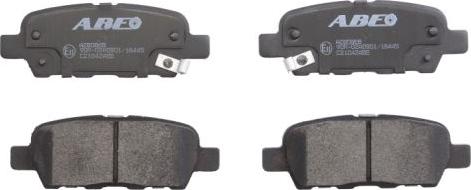 ABE C21042ABE - Brake Pad Set, disc brake autospares.lv