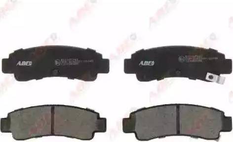 ABE C21034ABE - Brake Pad Set, disc brake autospares.lv